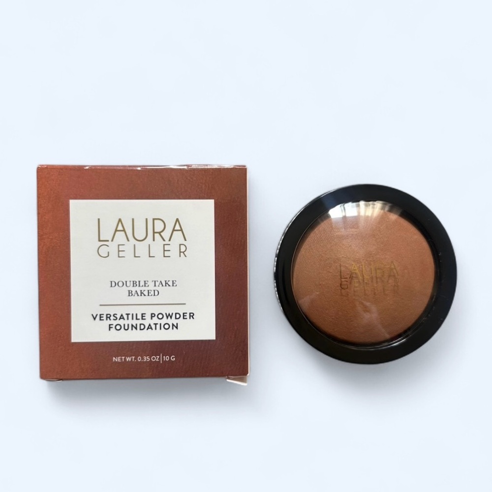 LAURA GELLER Double Take Baked Full Coverage Foundation in Toffee - Picture 2 of 3